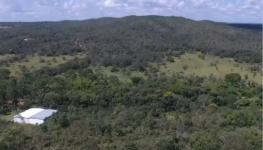 O Complexo Turístico da Apa Serra da Areia abandonada pela Prefeitura de Aparecida de Goiânia | Foto: reprodução/vídeo