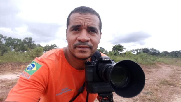 Gestor ambiental Juliano Cardoso na Serra da Areia | Foto: arquivo pessoal 