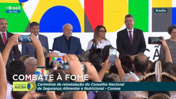 Lula empossa conselheiros no programa | Foto: reprodução/vídeo