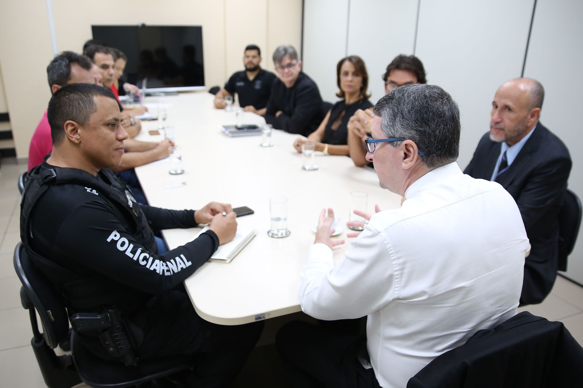 MP-GO reuniu representantes do MPT, empresários e Dgap | Foto: Divulgação/MP-GO