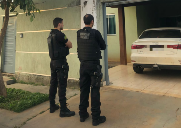 Policiais cumpriram mandatos em três cidades brasileiras na manhã desta quinta-feira, 16 | Foto: PC-GO 