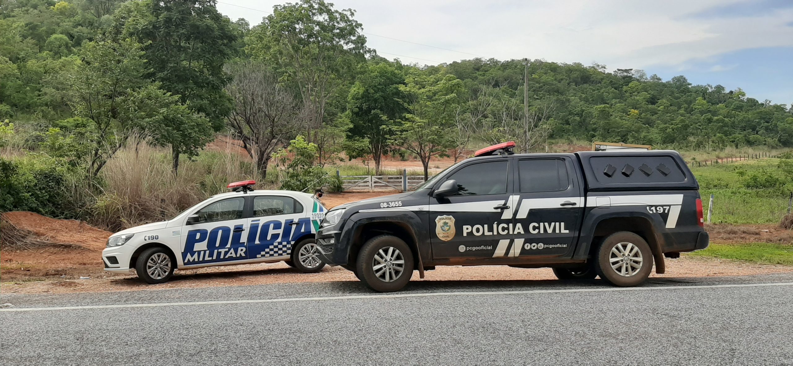 Forças policiais de Goiás | Foto: divulgação/Secom