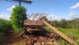 Caminhão desgovernado na rodovia | Foto: PRF