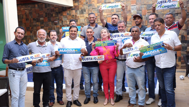 Magda Mofatto e vereadores de Aparecida de Goiânia | Foto: redes sociais 