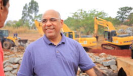 Prefeito quer inaugurar em junho a obra | Foto: Secom