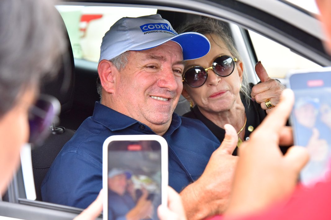 Prefeito Vilmar Mariano e Magda Mofatto | Foto: divulgação/Instagram