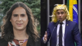 Trans Duda e Nikolas Ferreira | Foto: Twitter/reprodução Câmara