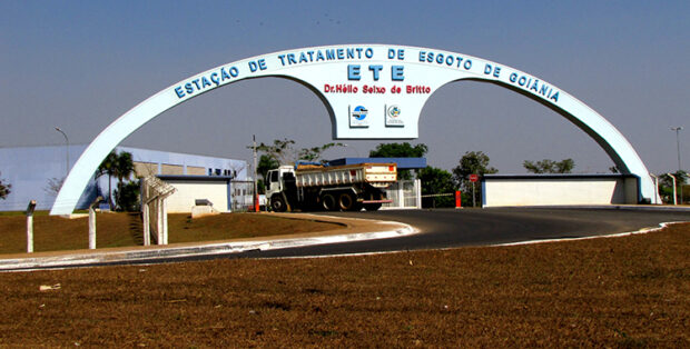 Estação de Tratamento de Esgoto de Goiânia | Foto: divulgação