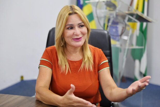 Vereadora Valéria Pettersen | Foto: divulgação/Câmara de Aparecida