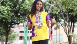 Atleta paradesporto Gabrielly Vitória | Foto: divulgação/Pref. de Senador Canedo