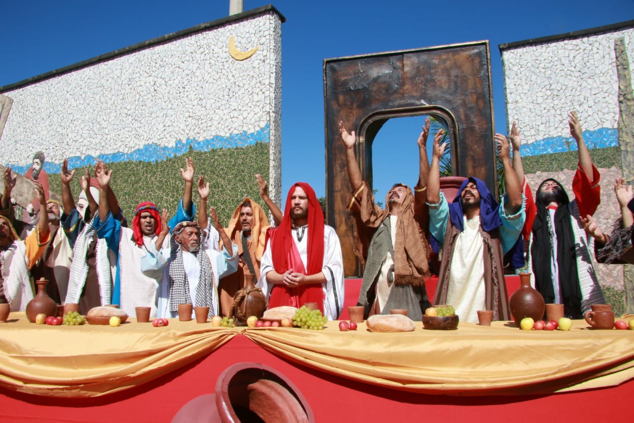 Encenação da Paixão de Cristo | Foto: Pref. de Trindade