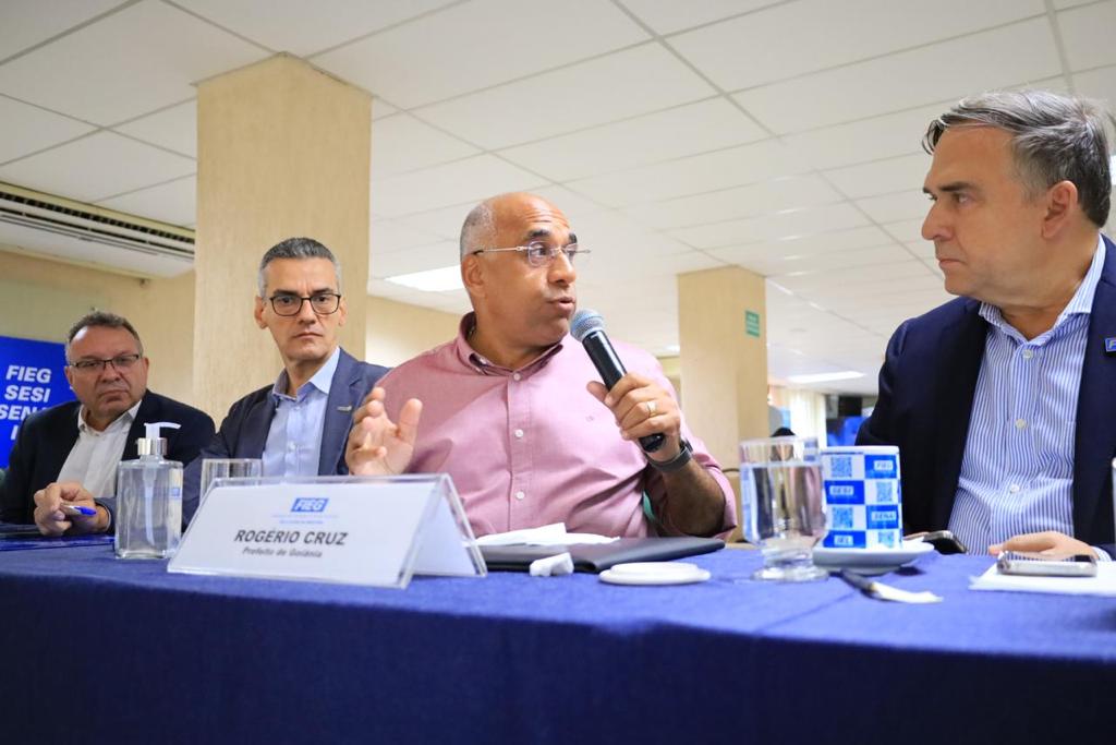 Rogério Cruz e Sandro Mabel | Foto: Jackson Rodrigues