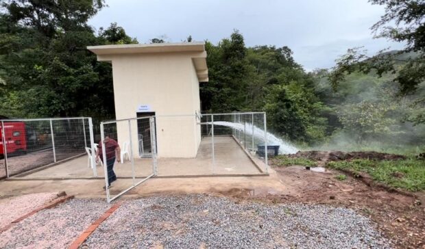 Casa de Proteção da Fonte Hanuman I – Jazidas do Grupo III  - Niquelândia | Foto: divulgação