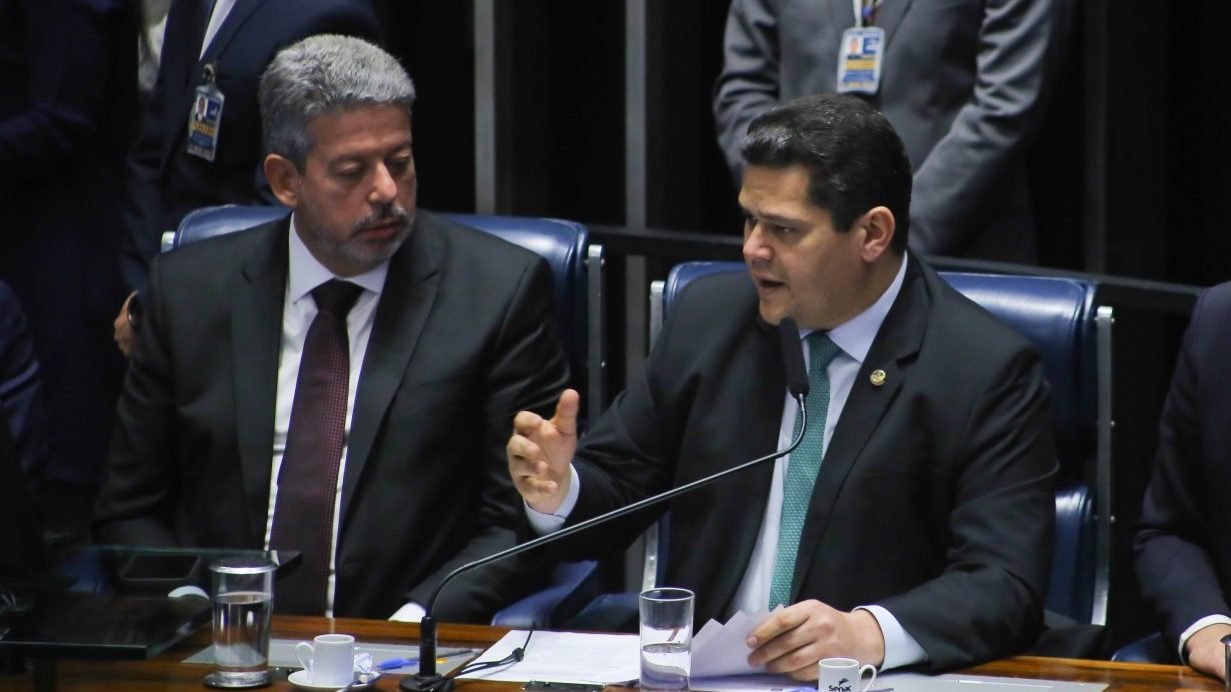 Lira e Alcolumbre | Foto: Paulo Sergio/Câmara dos Deputados