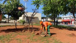 Praças Goiânia vandalismo