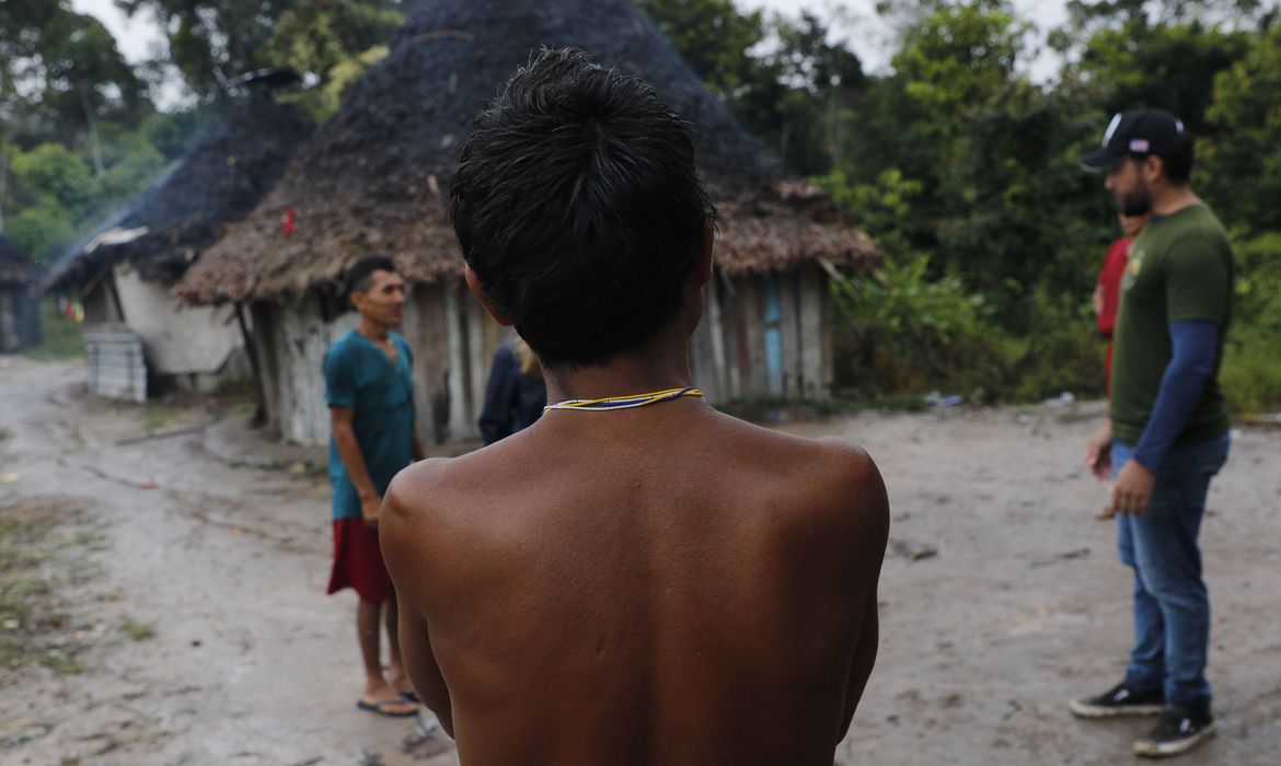 Povos Yanomani, em Roraima | Foto: Fernando Frazão/Agência Brasil