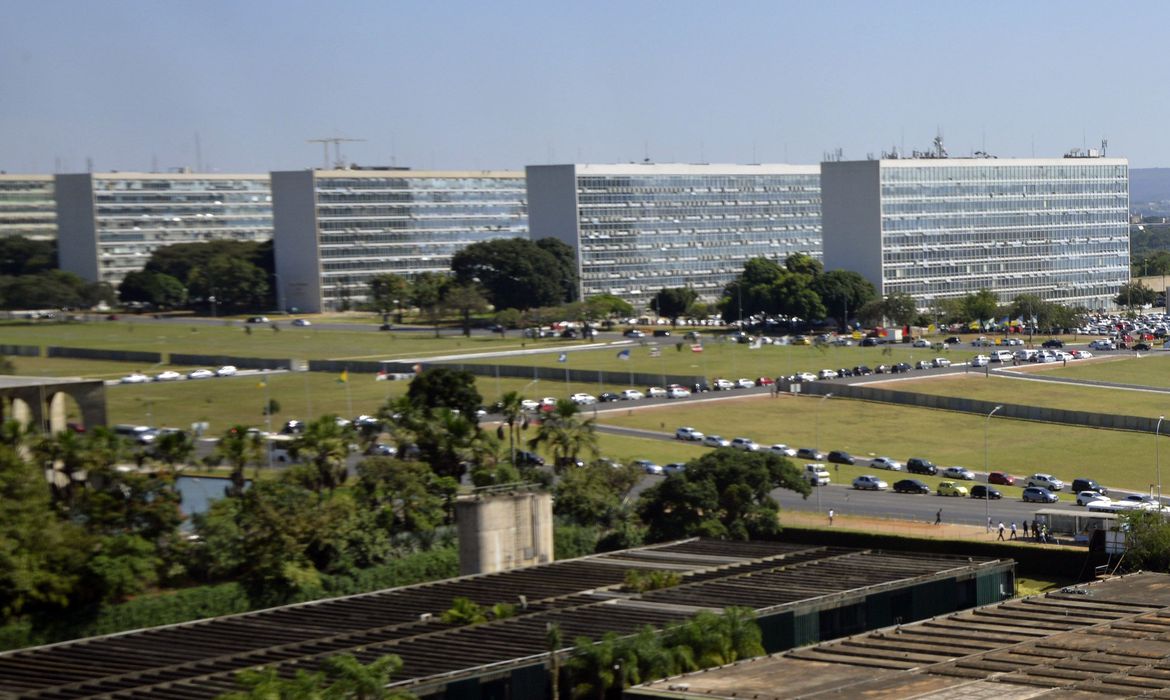 Esplanada dos Ministérios, em Brasíia | Foto: José Cruz/Agência Brasil