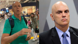 Roberto Mantovani e Alexandre de Moraes | Foto: reprodução/Câmara dos Deputados