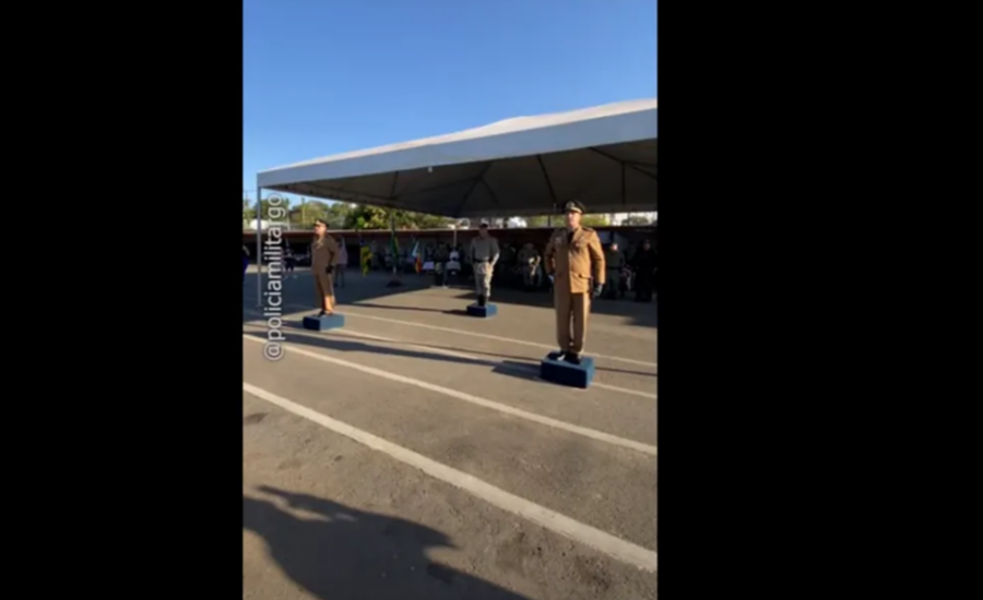 Troca de comando no Batalhão de Trânsito | Foto: reprodução