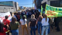 Greve na Educação | Foto: divulgação/Sintego