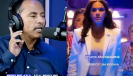 Manoel Gomes canta Besouro Azul, com Bruna Marquezine | Foto: reprodução/vídeo