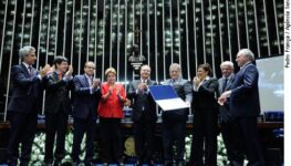 Devolução simbólica da Presidência da República | Foto: divulgação/Congresso Nacional