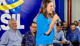 Vanuza Valadares em filiação ao UB | Foto: Divulgação