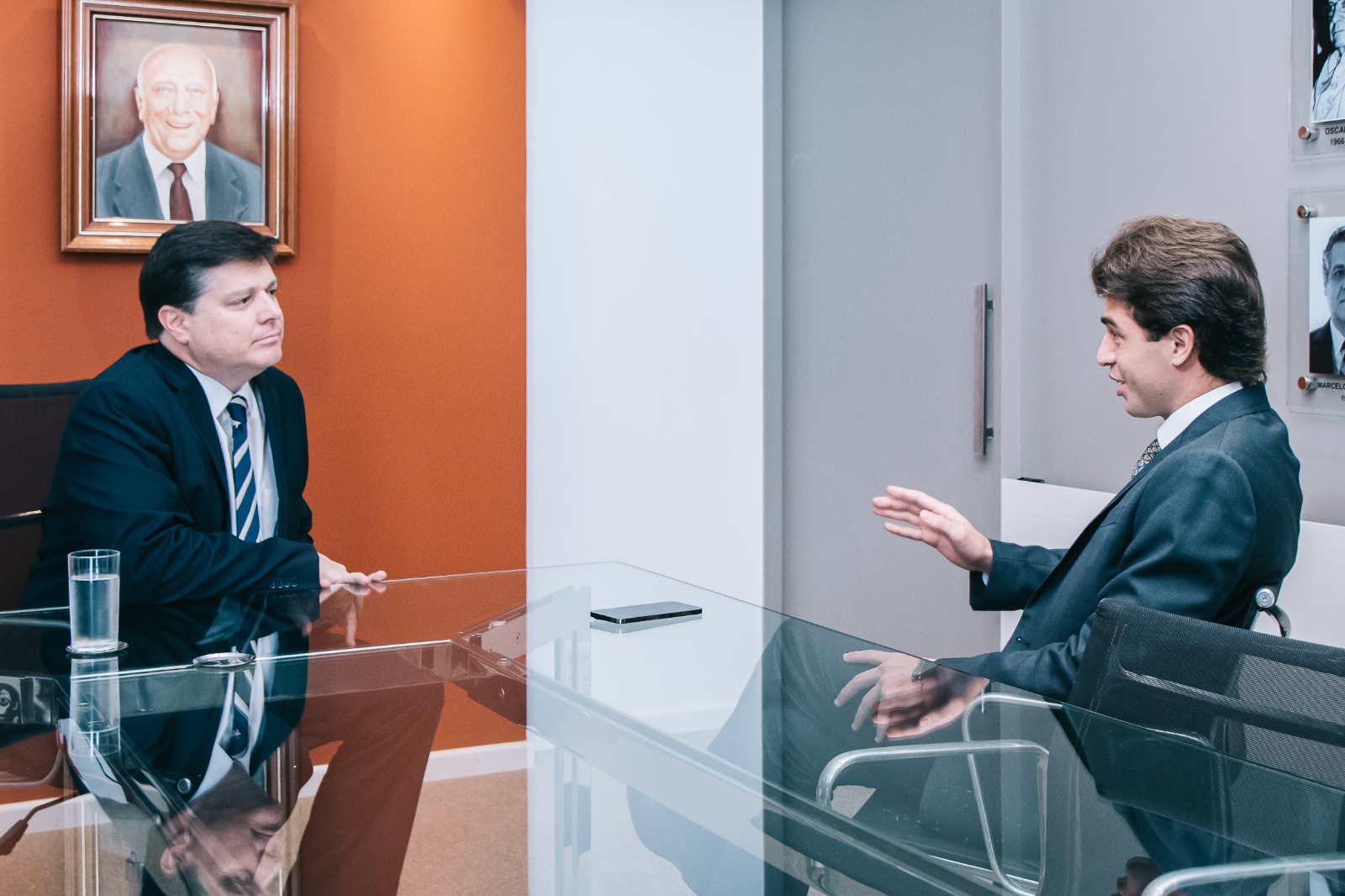 Deputado Baleia Rossi e Felipe Cecílio: protagonismo do MDB em Goiânia | Foto: divulgação