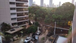 Chove em Goiânia | Foto: Aline Bouhid