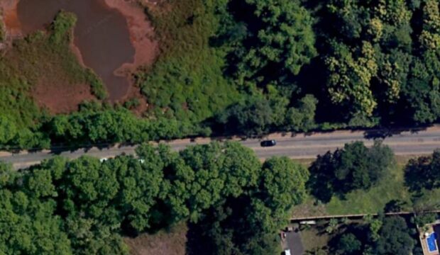 Rua da Divisa em imagem aérea | Foto: divulgação