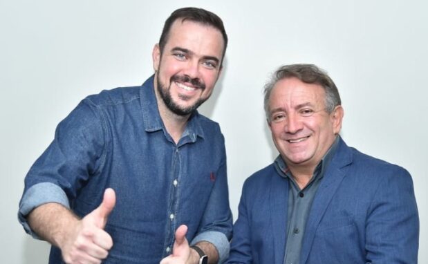 Gustavo Mendanha e Vilmar Mariano | Foto: divulgação.