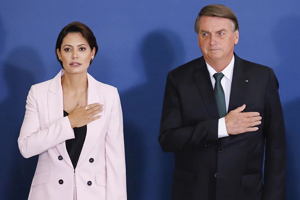 Bolsonaro e Michelle