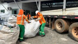 Reconhimento de fiação em Goiânia | Foto: Luciano Magalhães/Comurg