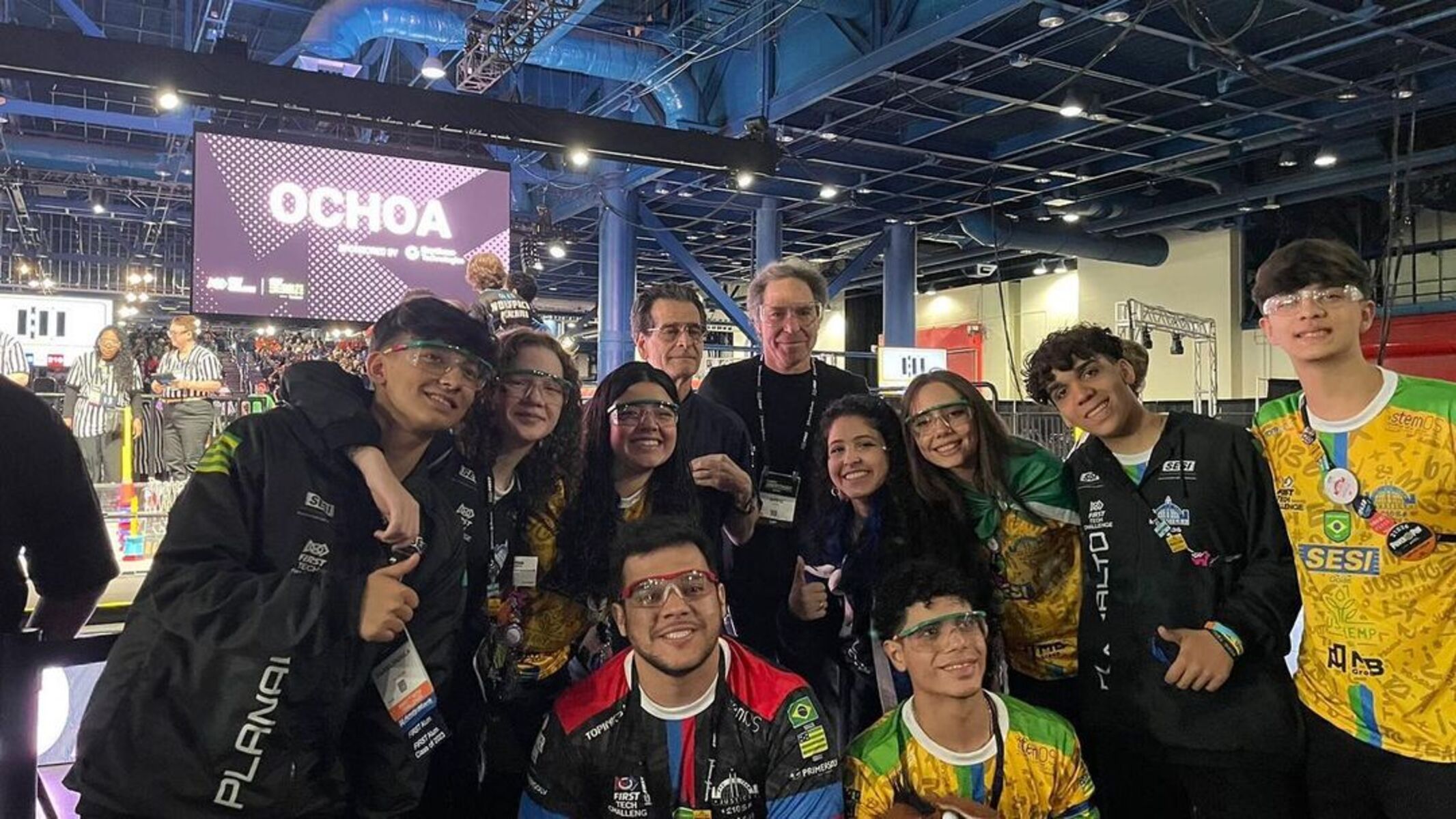 Equipe Justice FTC TeamK: aroline Ceciliano, Daniel Padula, Samuel Padula, Ana Gabriella de Melo, Heloiza Rodrigues, Ana Carolina Mariano, Jean Alves, Juan Alves e Ana Beatriz Araújo