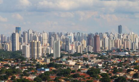 fofo panoramica da cidade Goiania Foto. Leoiran/Opcao foto do dia