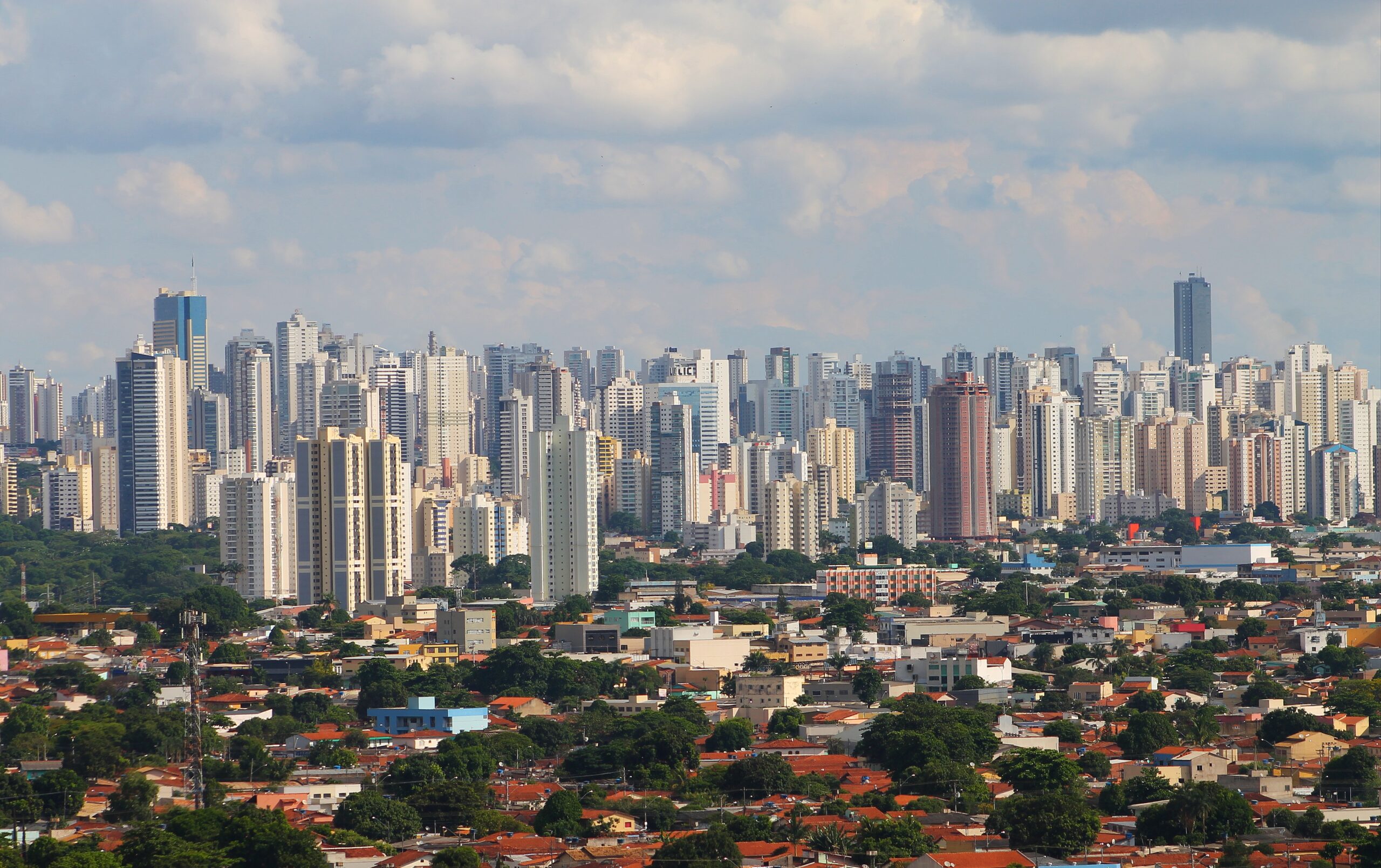 fofo panoramica da cidade Goiania Foto. Leoiran/Opcao foto do dia