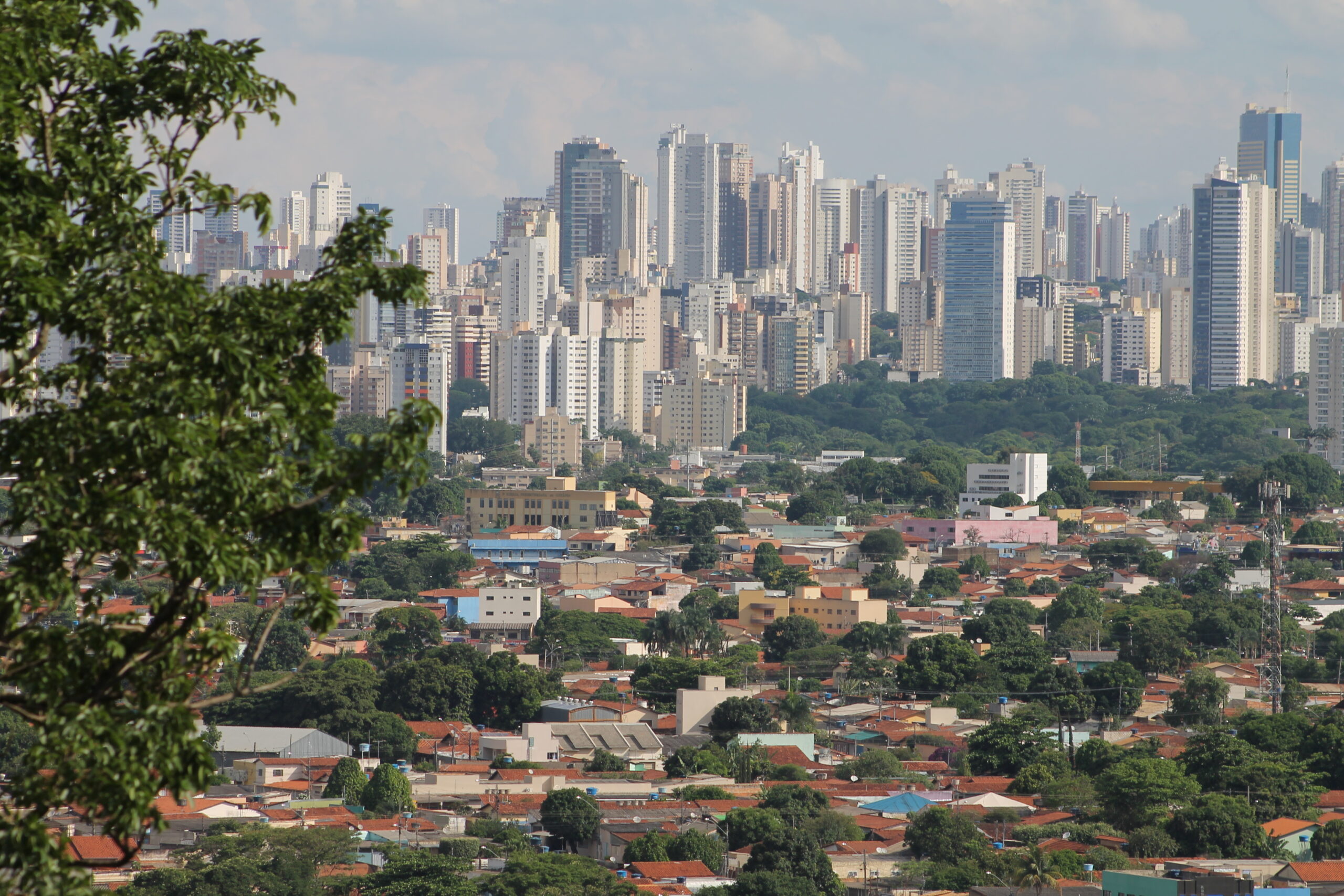 fofo panoramica da cidade Goiania Foto. Leoiran/Opcao
