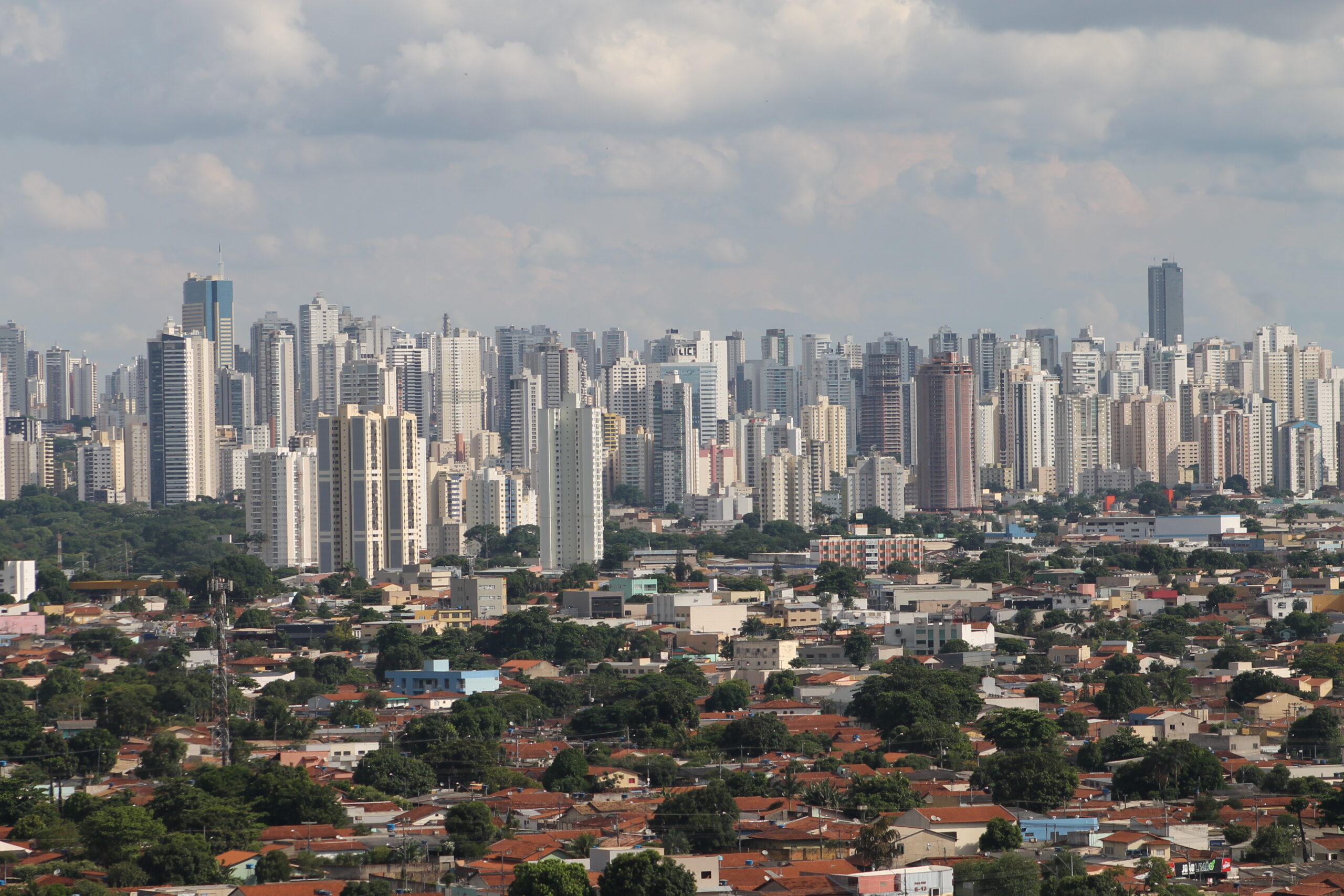 fofo panoramica da cidade Goiania Foto. Leoiran/Opcao