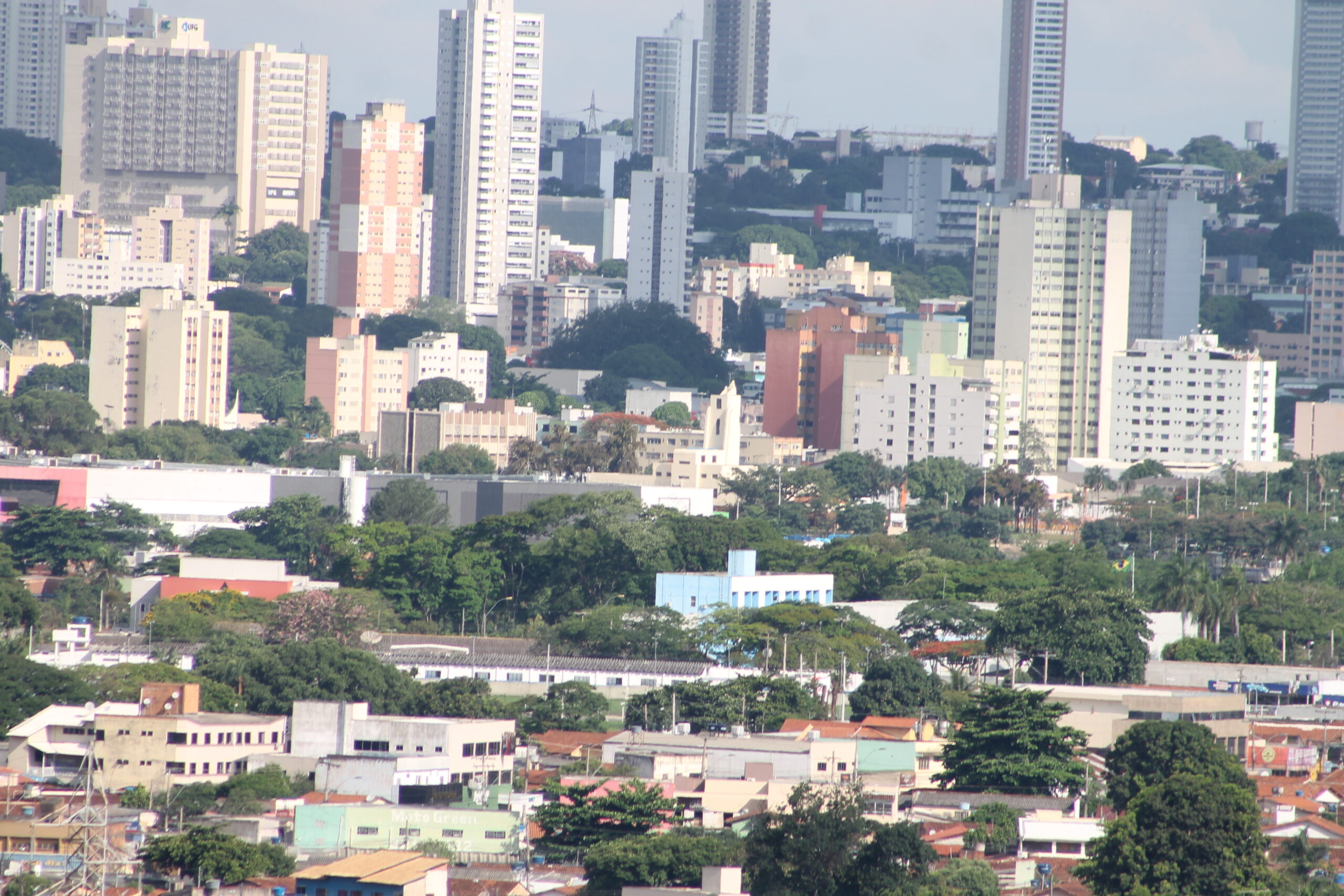 fofo panoramica da cidade Goiania Foto. Leoiran/Opcao