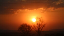 Calor, sol, por do sol, sol vermelho, tempo, temperatura, foto do dia