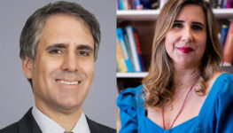Goianos Flávio Jaime Jardim e Liz Marilia Guedes Vecci na lista tríplice | Foto: redes sociais