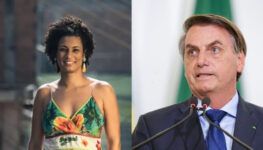 Marille Franco e o ex-presidente Jair Bolsonaro | Fotos: divulgação/Agência Brasil