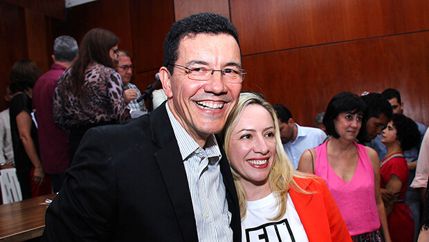 Edward Madureira e Adriana Accorsi | Foto: divulgação