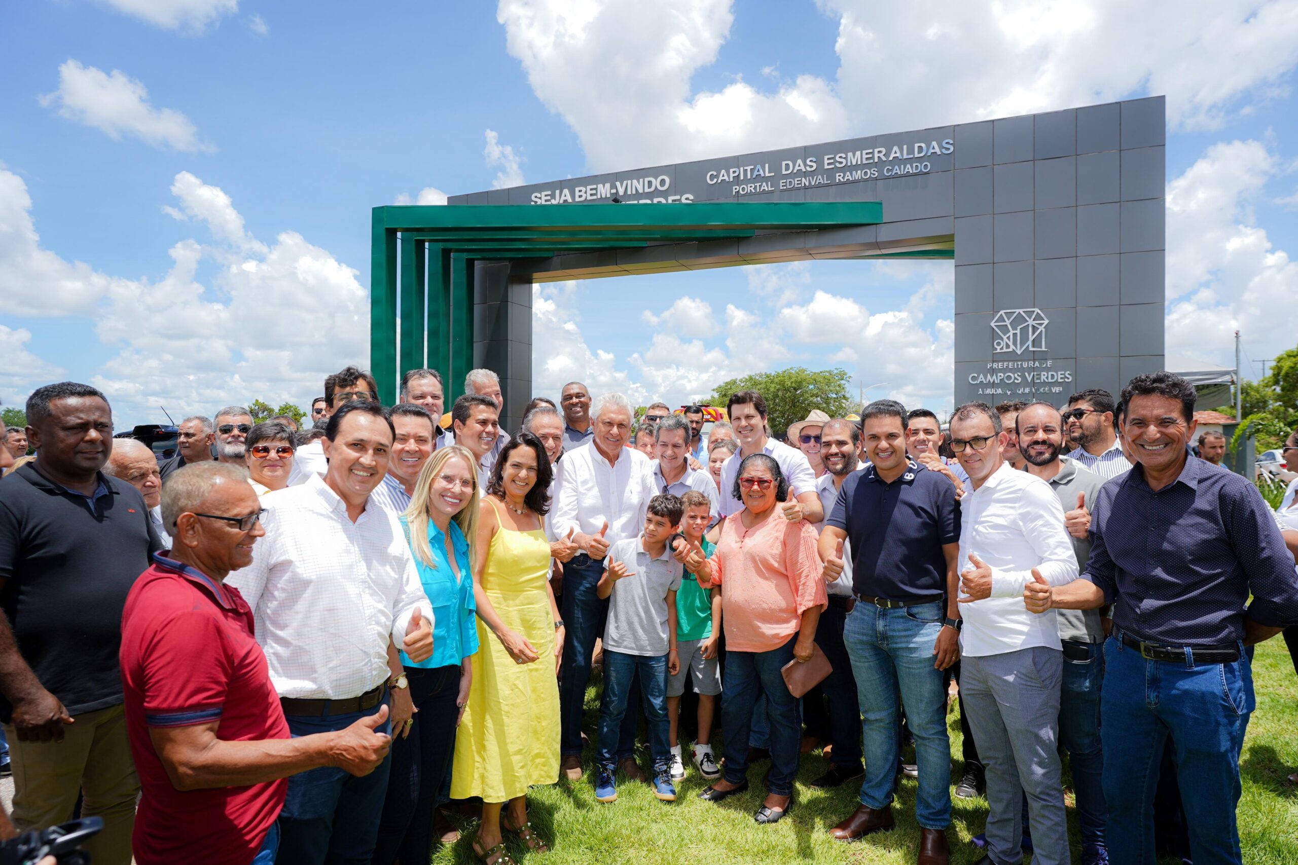 Edenval Caiado é homenageado em Campos Belos | Foto: divulgação/Junior Guimarães