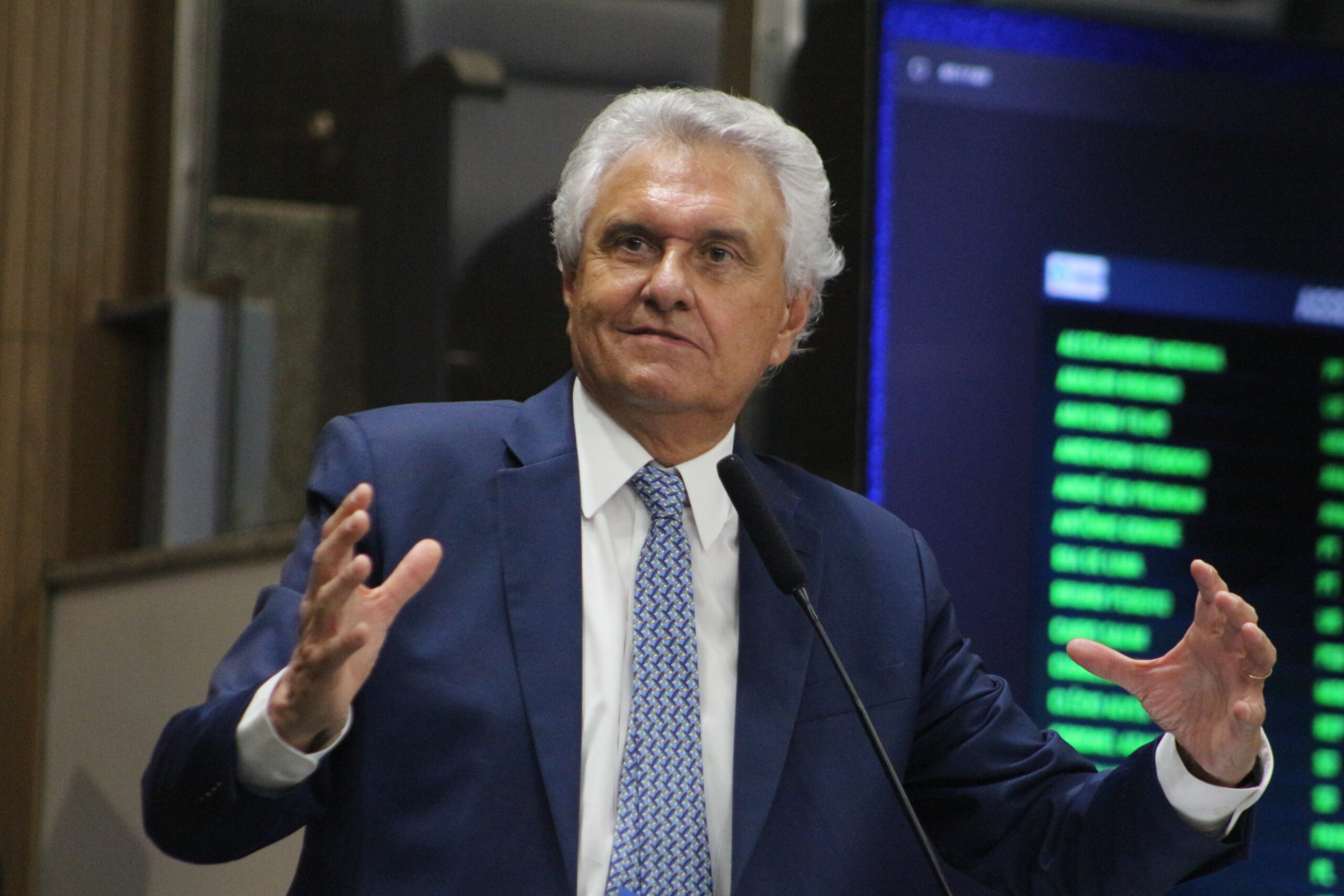 Governador Ronaldo Caiado. Foto Leoiran