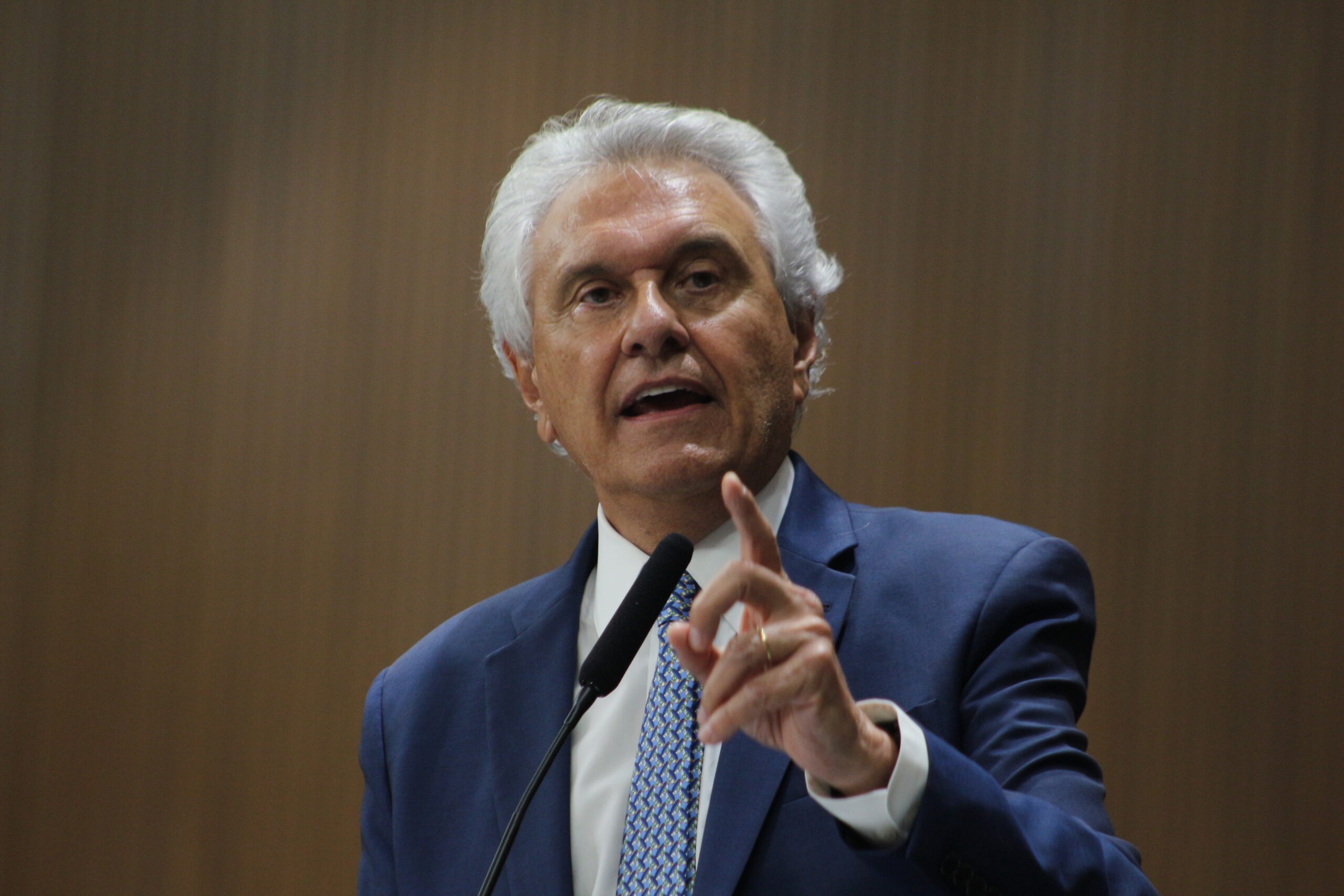 Governador Ronaldo Caiado. Foto Leoiran