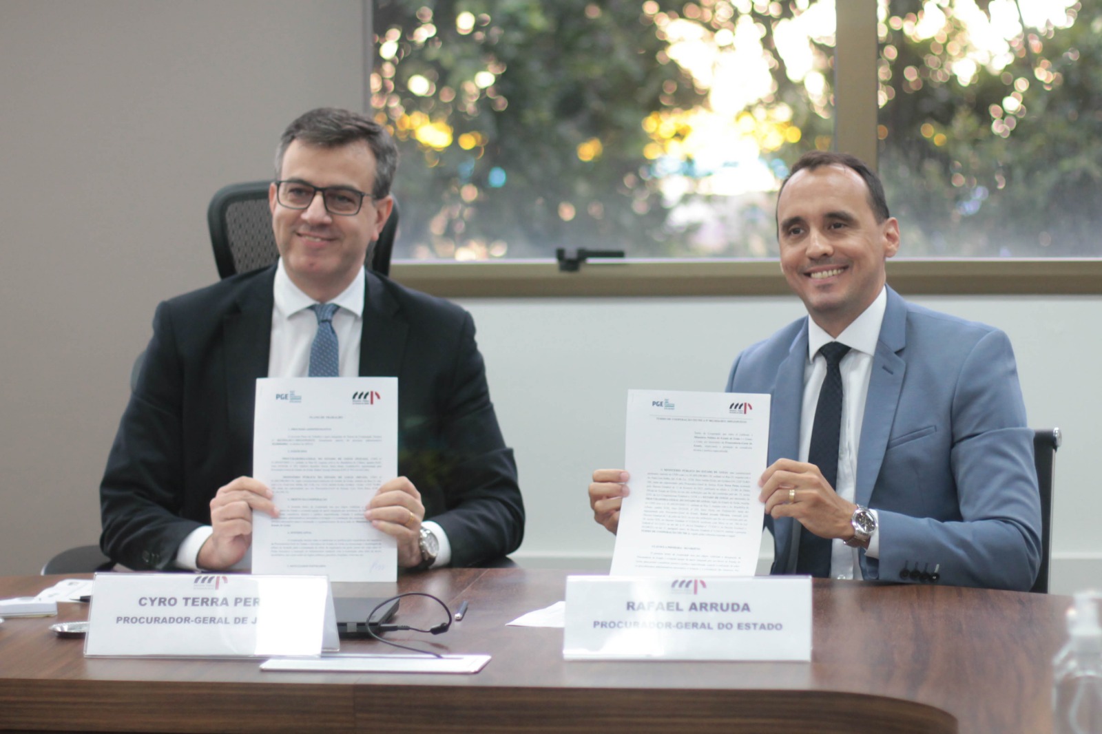 PGE e MP fecham parceria
