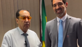 Fernando Pellozo e Jorge Kajuru | Foto: divulgação/rede social