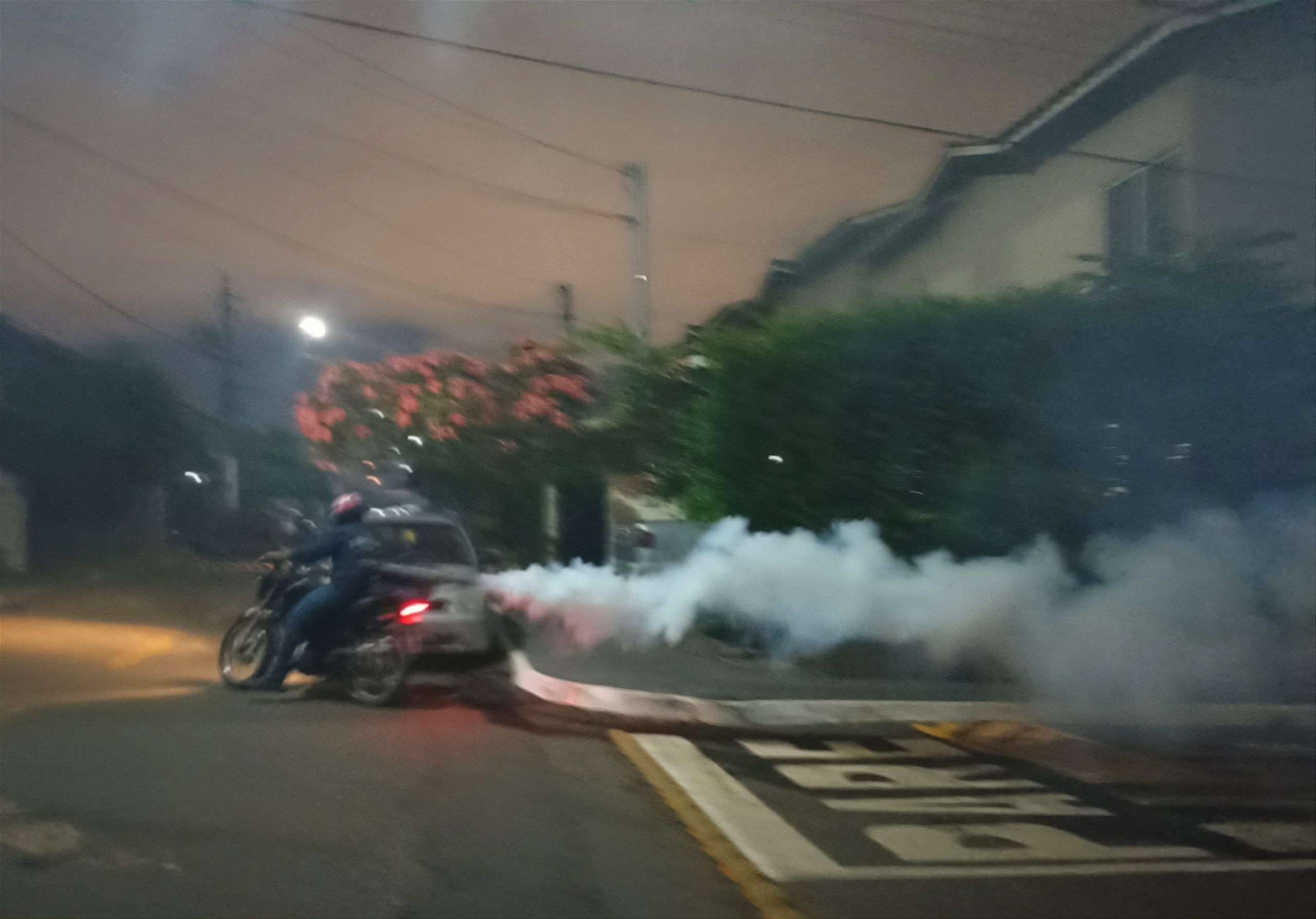 21/03/24 Fumacê contra dengue. Foto . Leoiran/Opção