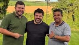 Amilton Filho, Márcio Correa, e Coronel Adailton | Foto: Reprodução